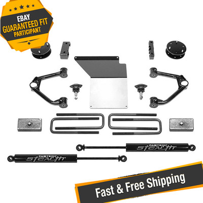 Fabtech Budget Front & Rear Suspension Lift Kit for 07-13 Chevy Silverado 1500