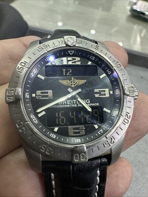 Breitling 42mm Titanium Aerospace E79362 Avantage Dial 7/10
