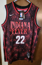 NIKE REBEL EDITION #22 CAITLIN CLARK INDIANA FEVER JERSEY Dark Red, Size S(44)