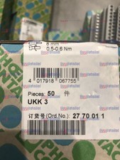 50PCS NEW Phoenix Contact Double-layer Terminal Block UKK3 2770011