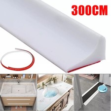 3m Bad Wasserbarriere Silikonstreifen Duschwanddichtung Schwallschutzleiste/