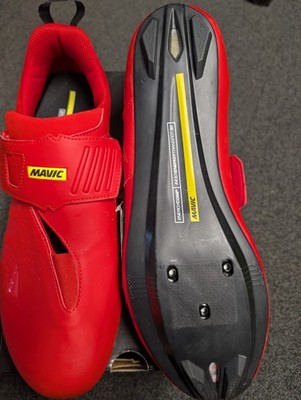 Tri- Schuh MAVIC COSMIC ELITE TRI Fiery Red 48 2/3 - US 13,5