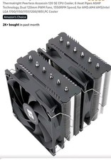 Thermalright Peerless Assassin 120 SE CPU Air...