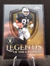 2025 Topps Chrome Insert Tim Brown Legends of the Gridiron Oakland Raiders