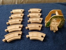 Thomas Friends Wooden Train Tracks Mixed Lot Of 11 Size In Pictures 15