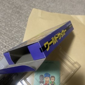 Free  SFC Super Famicom World Soccer Box with Manual SUPER FAMICOM WORLD SOCCER