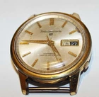 Vintage Seiko 5 Sportsmatic 21 Jewel Day Date Men’s Watch 33mm Parts Repair