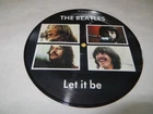 The Beatles – Let It Be 7” Picture Disc 45 RPM (RP 5833) VG+ • 1978 UK EMI •