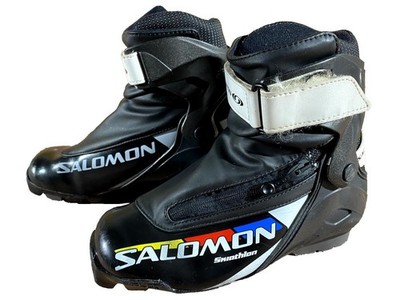 SALOMON Skiathlon Nordic Cross Country Ski Boots Size EU36 US4 SNS Pilot 2125