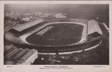 Franco British Exhibition Birds Eye View White City Stadium London RPPC Postcard