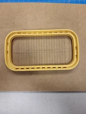 Yellow Egg Slicer Kitchen Gadget Vintage Style Food Prep Tool Cutter Slice