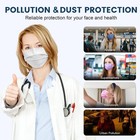 Disposable Face Mask for Adults - 4 Ply Protection, Individually Wrapped 50 Pack