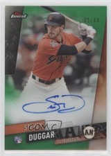 2019 Topps Finest Auto Green Refractor 32/99 Steven Duggar #FA-SD Auto 0b0