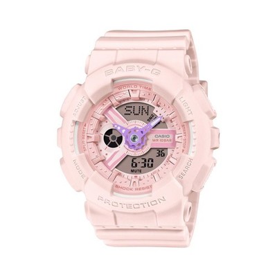 CASIO BABY-G BA-110AH-4AJF ViVid Accent Hands Pink Analog Digital Women Watch