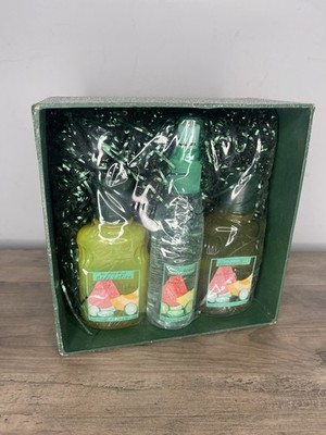 Vintage 3 Piece Gift Set Bath and Body Works Cucumber Melon