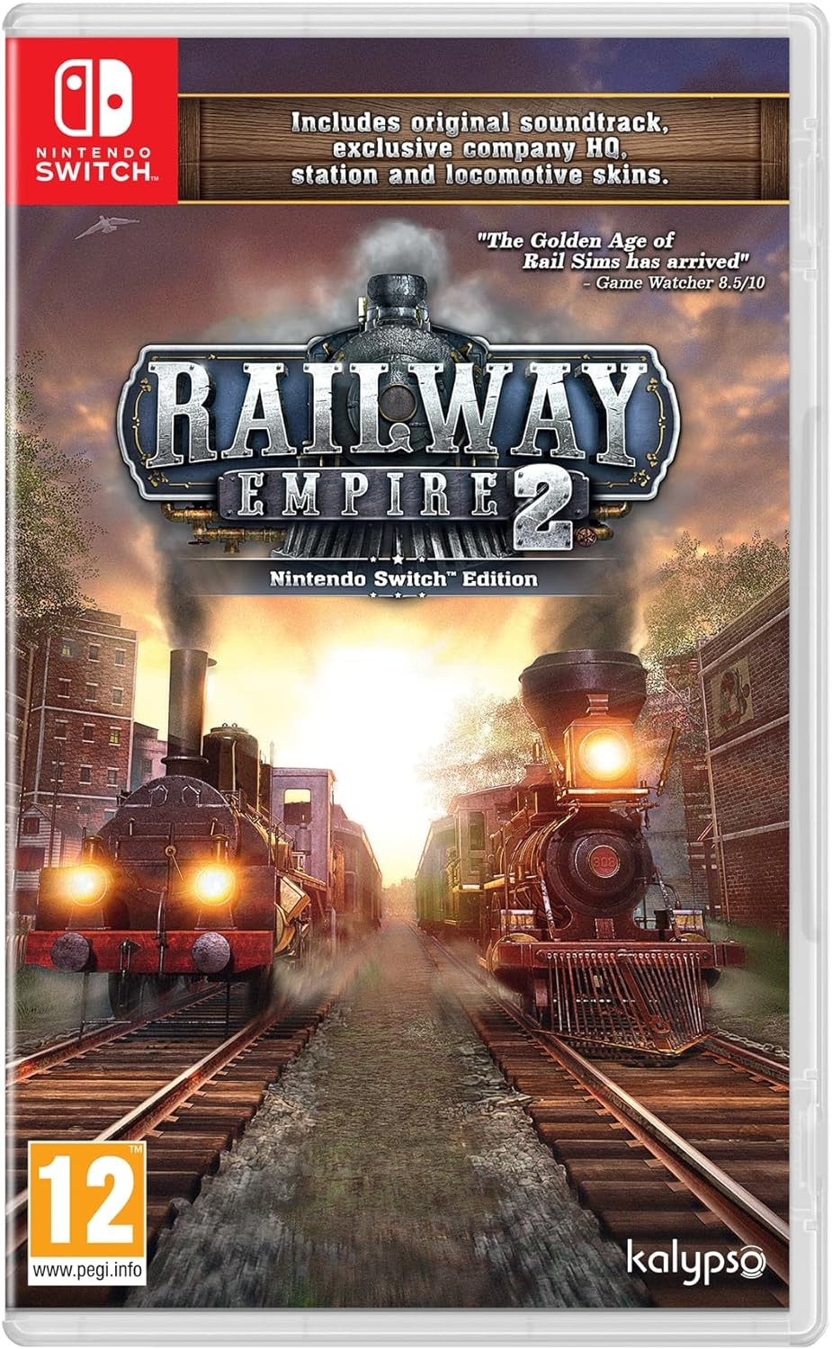 Railway Empire 2 Deluxe Edition Nintendo Switch Game