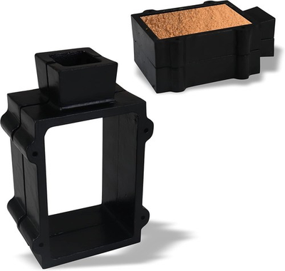 #ad Cast Iron 2 Part Metal Casting Flask Mold for Sand Casting Jewelry making tool $29.99