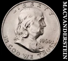 1960-D Franklin Half Dollar - Choice Gem Brilliant Unc  Lustrous  #J8761