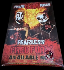 Icp Fearless Fred Fury Poster Store Promo Juggalo 27x38.5