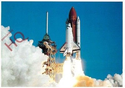 Ansichtskarte ~ NASA, DIE SPACE SHUTTLE ORBITER ENTDECKUNG HEBT AB