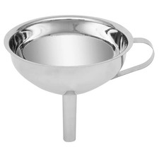 Küchentrichter Trichter 13cm Edelstahl Siebtrichter Flüssigkeitstransfertrichter