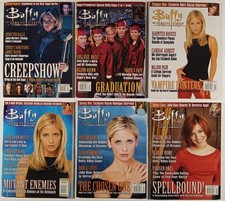 BUFFY THE VAMPIRE SLAYER OFFICIAL MAGAZINE 10 ISSUES SARAH MICHELLE GELLAR