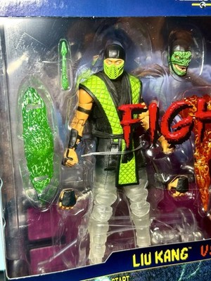 2025 McFarlane Mortal Kombat Klassic: LIU KANG vs REPTILE Deluxe