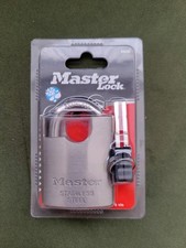 Master Lock Marine 50mm Padlock Shrouded Shackle