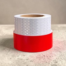 High Visibility Silver Reflective Tape Self Adhesive Safety Marking Multi Use