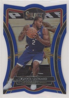 2019-20 Panini Select Premier Level Blue Prizm 223/249 Kawhi Leonard #171 1x9