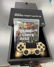 Grand Theft Auto IV Special Edition PS3 Lockbox + Art Book + Gold DS Controller