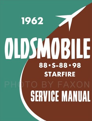 1962 Oldsmobile 88 98 Shop Manuell Supp Olds Dynamic Super Klassisch Fest Dienst