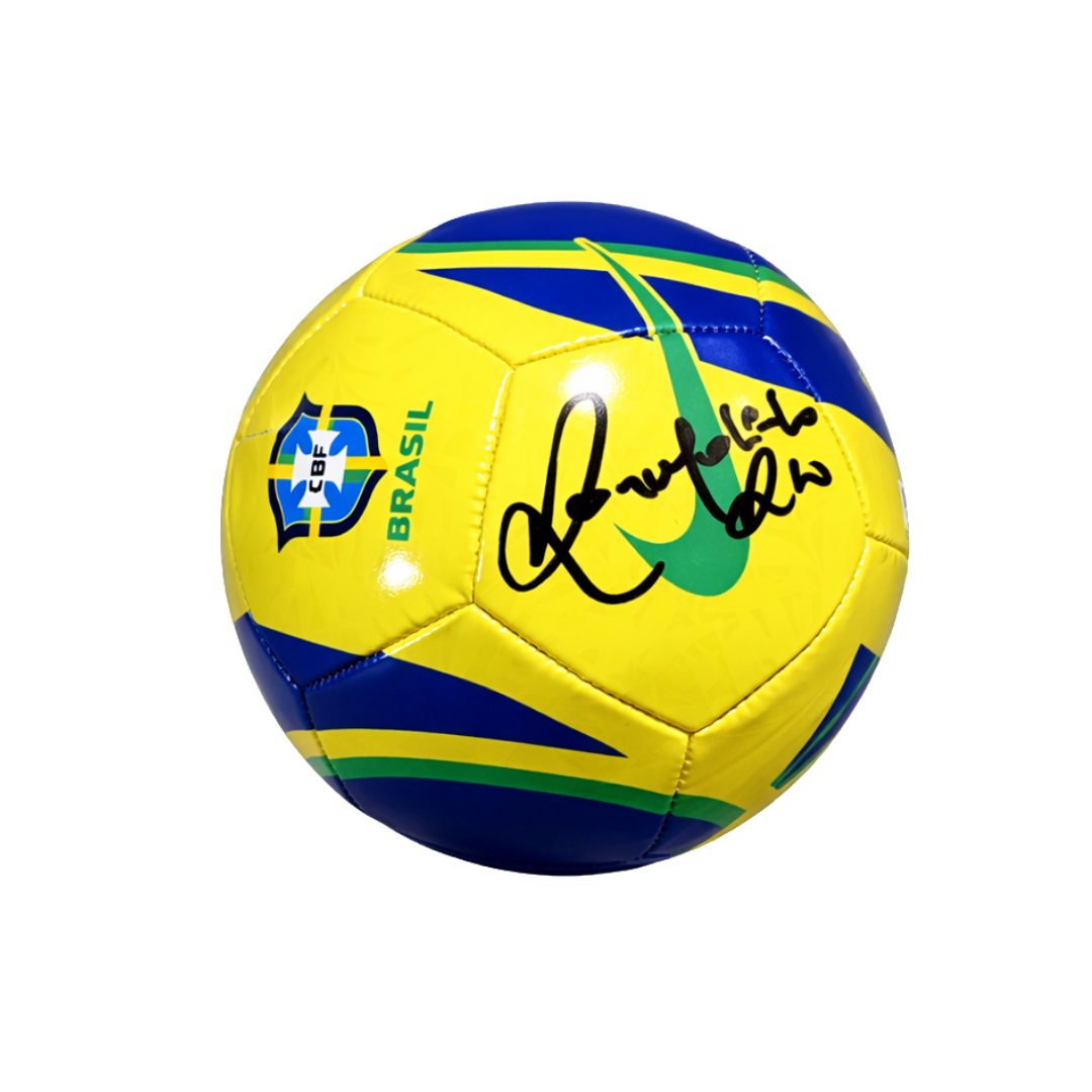 Ronaldinho Signed Brazil Mini Soccer Ball with Beckett COA | eBay