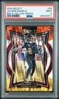 2024 PANINI SELECT RED & YELLOW SHOCK #26 JAYDEN DANIELS ROOKIE RC PSA 9