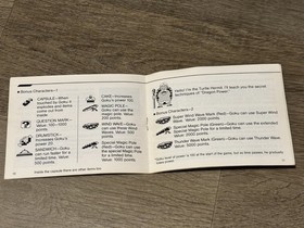 Dragon Power Instruction Manual Booklet Only Nintendo Nes