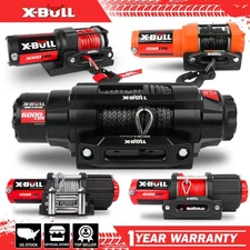 X-BULL Electric Winch 3000LB 45000LB 6000LB Winch Wireless ATV UTV Trailer Boat