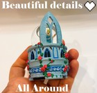 Roses, The Disney Store Exclusive Cinderella Mini Snow Globe 3 1/4" Authentic — photo 4