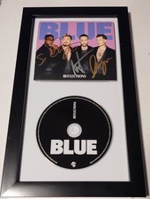 BLUE SIGNED REFLECTIONS CD FRAMED LEE RYAN SIMON WEBBE COA ALL RISE ONE LOVE