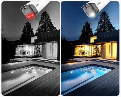 Dahua 8MP IP Camera Wizsense 4K Full Color Dual Light Active Deterrence Black - Picture 10 of 18