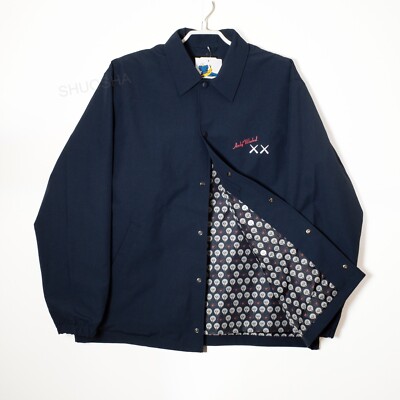 KAWS + WARHOL UNIQLO Coach Jacket Navy Size M 2024 NEW with tags