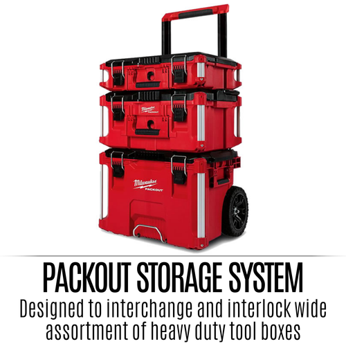 Milwaukee Packout Large Tool Box Modular Storage System Internal Tools Organiser - Picture 11 of 12