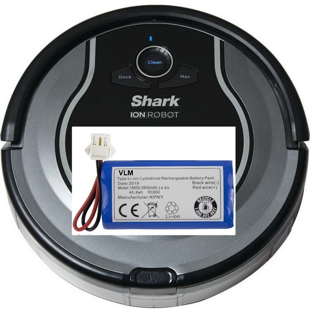 Replacement for Shark Robot Lithium Ion Battery Packs RVBAT700 RV750