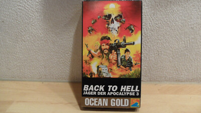 BACK TO HELL  Jäger der Apocalypse 3 Christopher Mitchum VHS Kassette Video Film