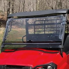 For 2019-2025 Kawasaki Mule Pro MX Front Flip Windshield Scratch Resistant