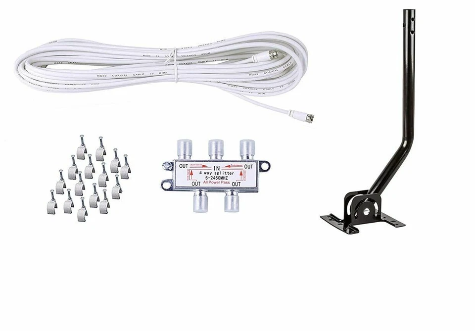 LAVA HD2605 Outdoor TV Antenna,Ultra 4K TV Antenna,Remote Controlled- Kit-J - Image 4 of 4
