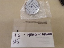 HANSGROHE SHOWERHEAD ONLY, POLISHED CHROME , 5