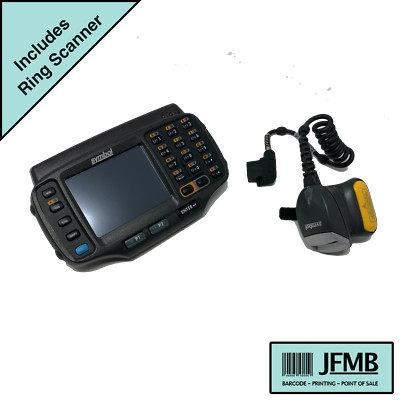 Zebra Symbol Motorola WT41N0-N2S27ER Wrist Mount Wireless Barcode Ring Scanner
