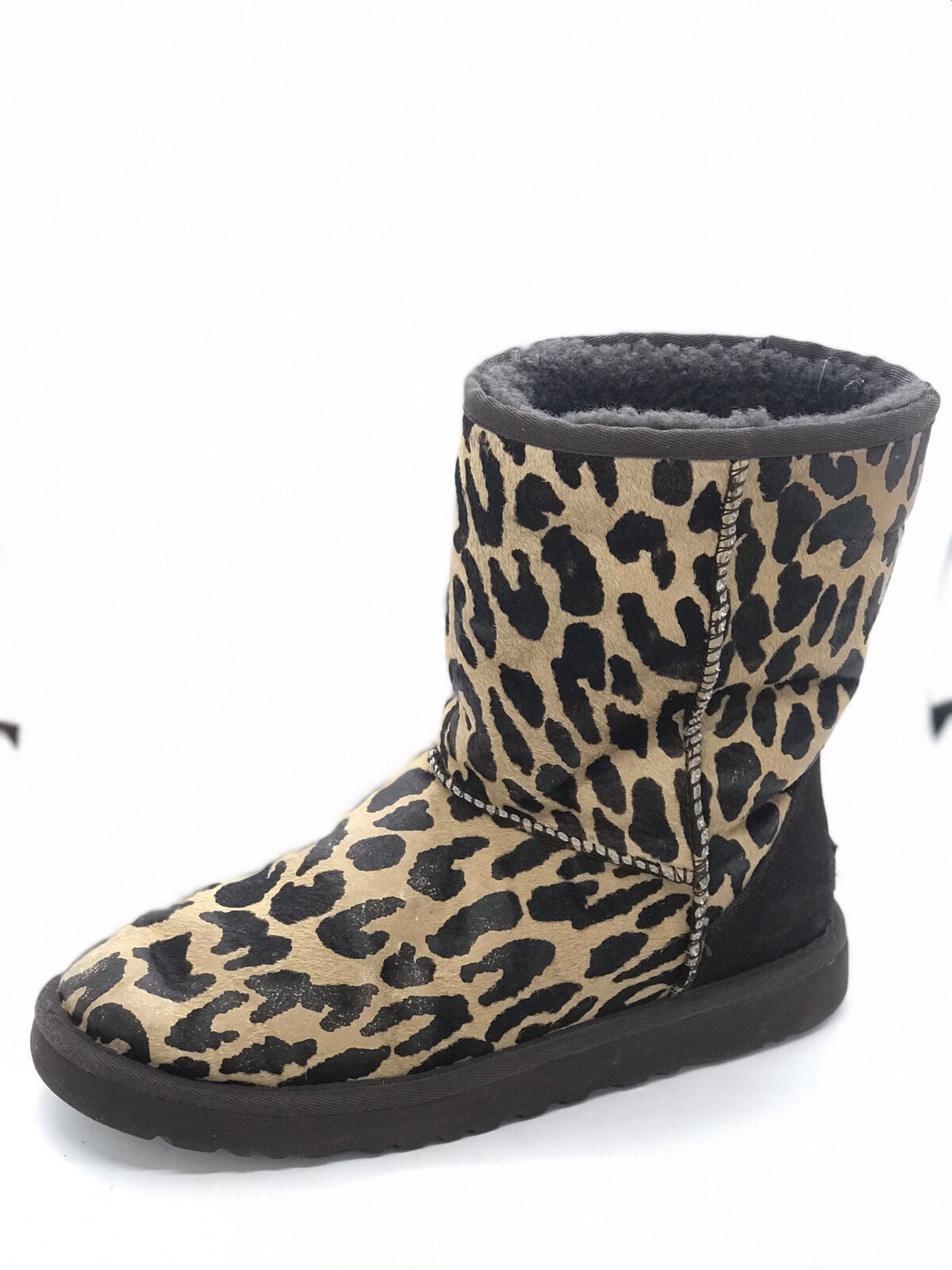 UGG AUSTRALIA LEOPARD PRINT BOOTS WOMEN 