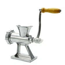 SAFE Meat Grinder Mincer Manual Kitchen Food Mincer Hand Sausage Stuffer Silver