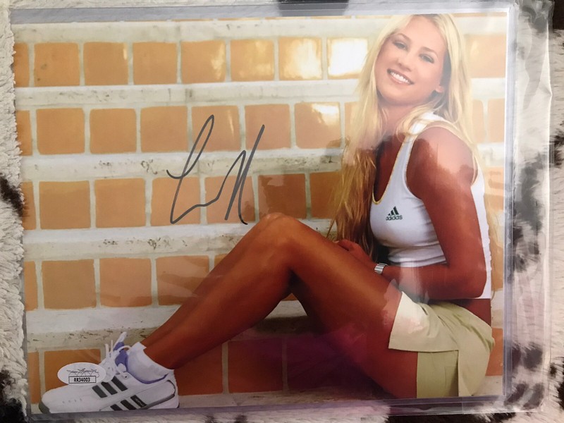 Anna Kournikova SIGNED AUTOGRAPHED 8x10 PHOTO